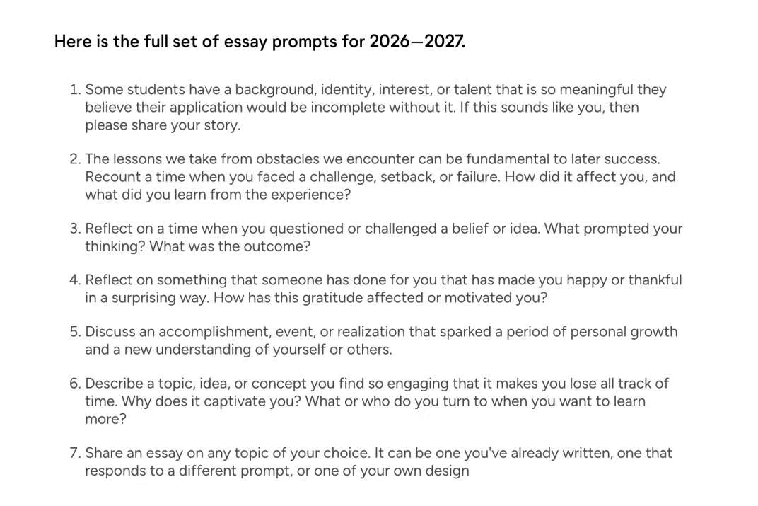 How similar applications look to admissions officers